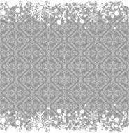 Christmas decoration frame N492