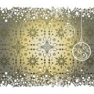 Christmas decoration frame N495