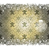 Christmas decoration frame N531