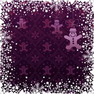 Christmas decoration frame N534