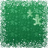 Christmas decoration frame N536