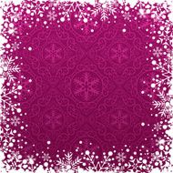 Christmas decoration frame N548