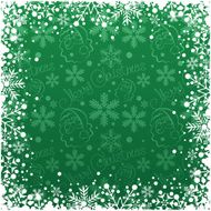 Christmas decoration frame N554