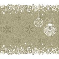 Christmas decoration frame N575