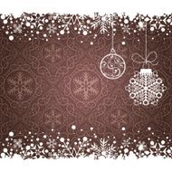Christmas decoration frame N586