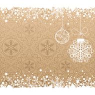 Christmas decoration frame N591