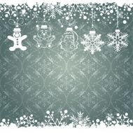 Christmas decoration frame N598