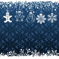 Christmas decoration frame N606