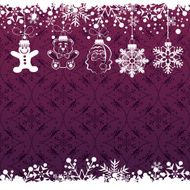 Christmas decoration frame N615