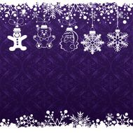 Christmas decoration frame N640
