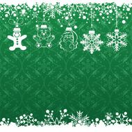 Christmas decoration frame N656