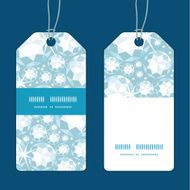 Vector shiny diamonds vertical stripe frame pattern tags set N2