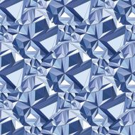 Crystal Seamless 3D Geometric background