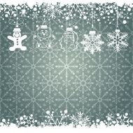 Christmas decoration frame N669