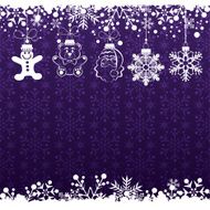 Christmas decoration frame N703