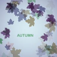 Autumn seasonal background