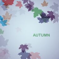 Autumn seasonal background N3