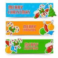merry christmas and happy new year background cards concepts N16