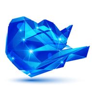 Plastic pixel colorful dimensional element sparkle synthetic N4