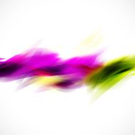 abstract colorful brush paint style background vector illustration