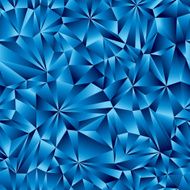 Blue geometric surface seamless pattern