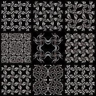 Seamless geometric nets backgrounds