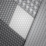 Set of several seamless carbon fiber patterns N3