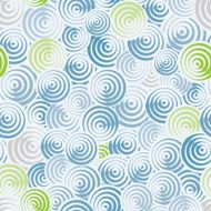 Circles and lines seamless pattern