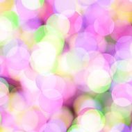 blurred dots on bright background