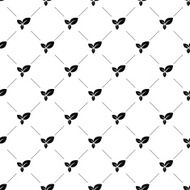Vector seamless pattern plant N3