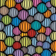 Color balls seamless pattern