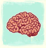 Halftone Brain