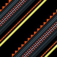 Diagonal Ethnic Pattern N8