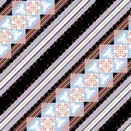 Diagonal Ethnic Pattern N11
