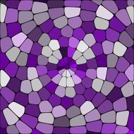 Abstract purple colored vector geometric background