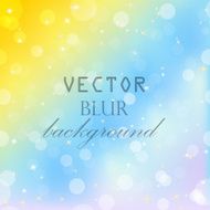 Abstract blur bokeh bright color background