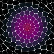 Abstract dark colored vector geometric background