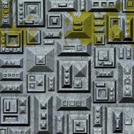 3d abstract grunge backdrop in yellow white
