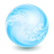 Blue magic ball