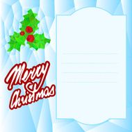 merry christmas greeting card N65