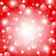 Christmas red shiny abstract background