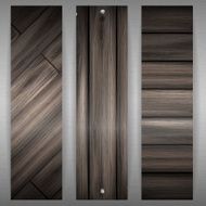 Wooden texture banner N22