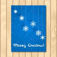 Vector Christmas Greeting Card N21