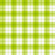 Checkered tablecloth