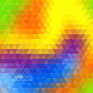 Creative abstract triangle pattern N20