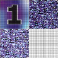 Number one (mixed mosaic)