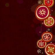 Retro Xmas background