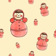 Toy tumbler pattern N2