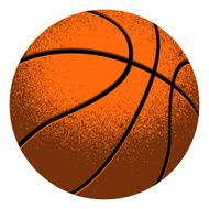 Basketball with texture
