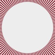 White textured paper with glitter stripe circular border